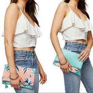 Rachel Pally Floral Reversible Clutch